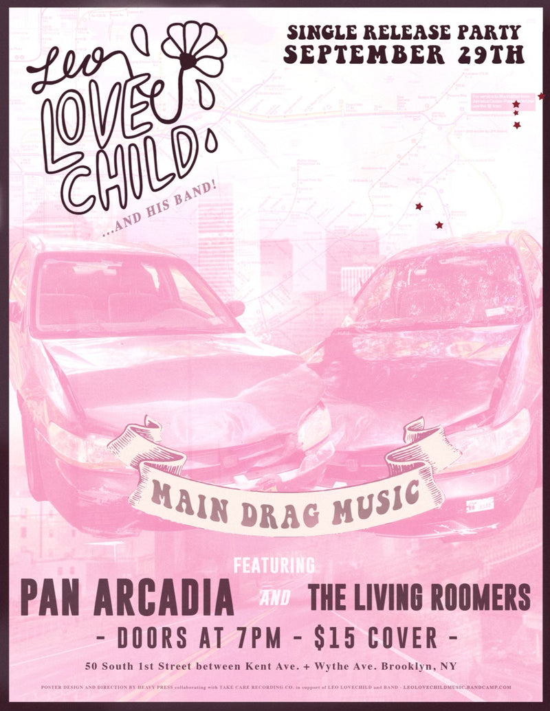 9/29/23 Leo Lovechild And His Band w/ Pan Arcadia / The Living Roomers