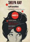 3/26/26 Shilpa Ray (solo set) / Tuff Sunshine / Loaded / Readings by Peter Aaron, Jason Koo, Christina Kallery, Mary Donally / Vinyl Sets by Mike Gabriel