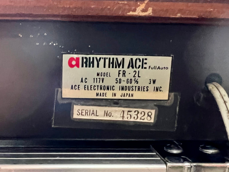 1960's Ace Tone Rhythm Ace FR-2L