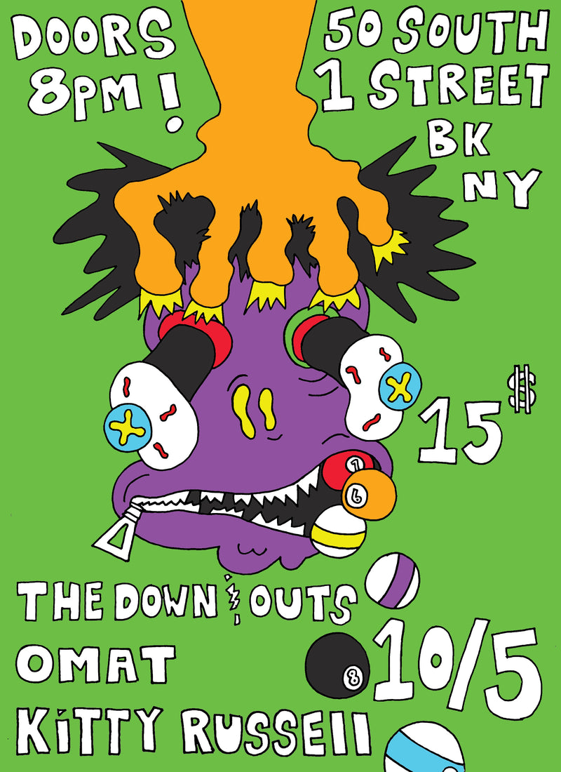 10/05/23 - The Down & Outs / Omat / Kitty Russell