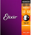 Acoustic Strings, Elixir, 12-53, Front of Package