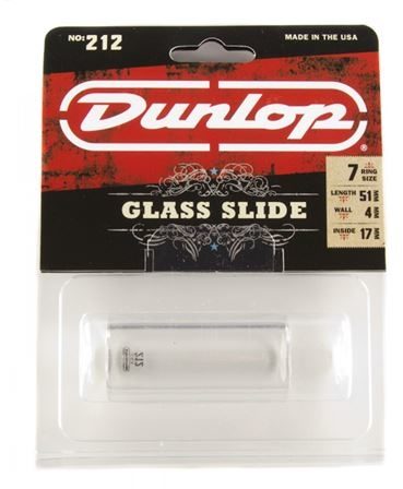 Dunlop 212 Glass Slide Hvy/Short