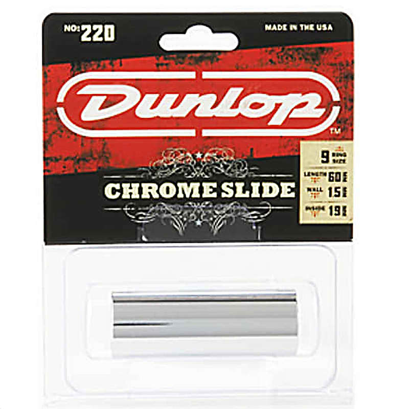 Dunlop 220 Chrome Slide Med.