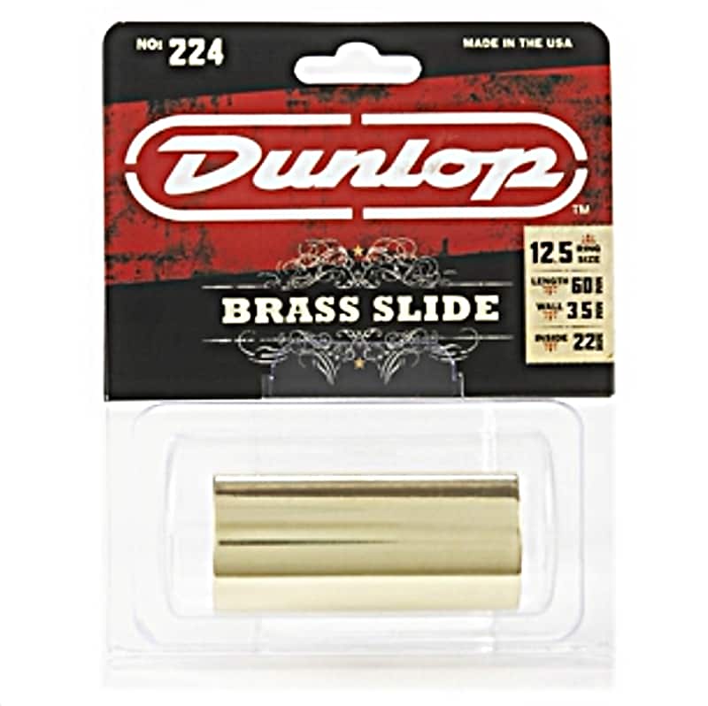 Dunlop 224 Brass Slide Hvy/Med.