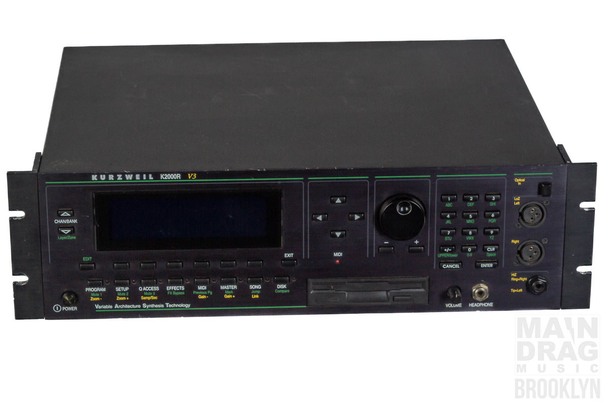 Used Kurzweil K2000R V3