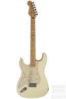 Used Partscaster Hendrix style flipped stratocaster relic'd