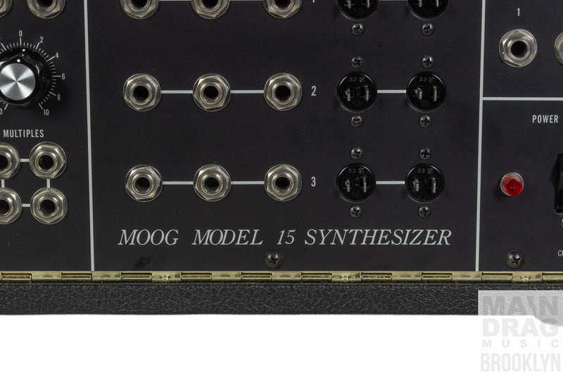 Used MOOG Model 15 with Sequencer Compliment and 953 keyboard