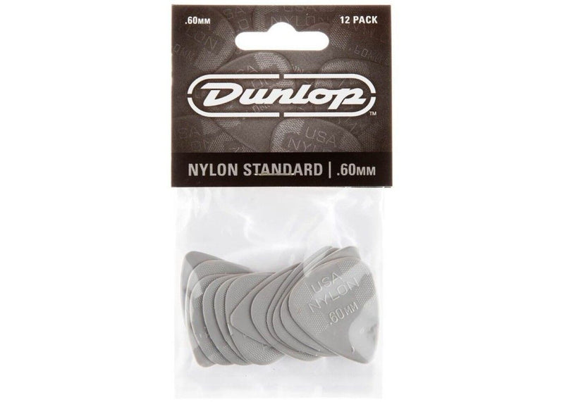 Dunlop 44P60 Nylon Pick Player Pack .60