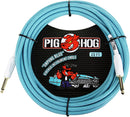 Pig Hog "Daphne Blue", 20ft 1/4"-1/4" Vintage Series Instrument Cable
