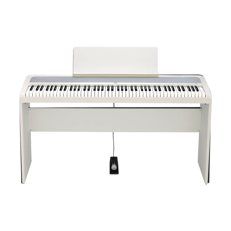 Korg B2 Piano with Stand, White