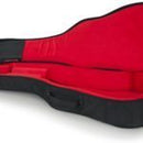 Gator Transit Series Acoustic Guitar Gig Bag with Charcoal Exterior