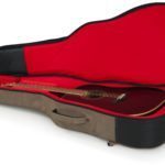 Gator Transit Series Acoustic Guitar Gig Bag with Tan Exterior