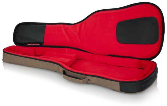 Gator Transit Series Electric Guitar Gig Bag with Tan Exterior