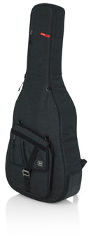 Gator Transit Series Jumbo Acoustic Guitar Gig Bag with Charcoal Exterior