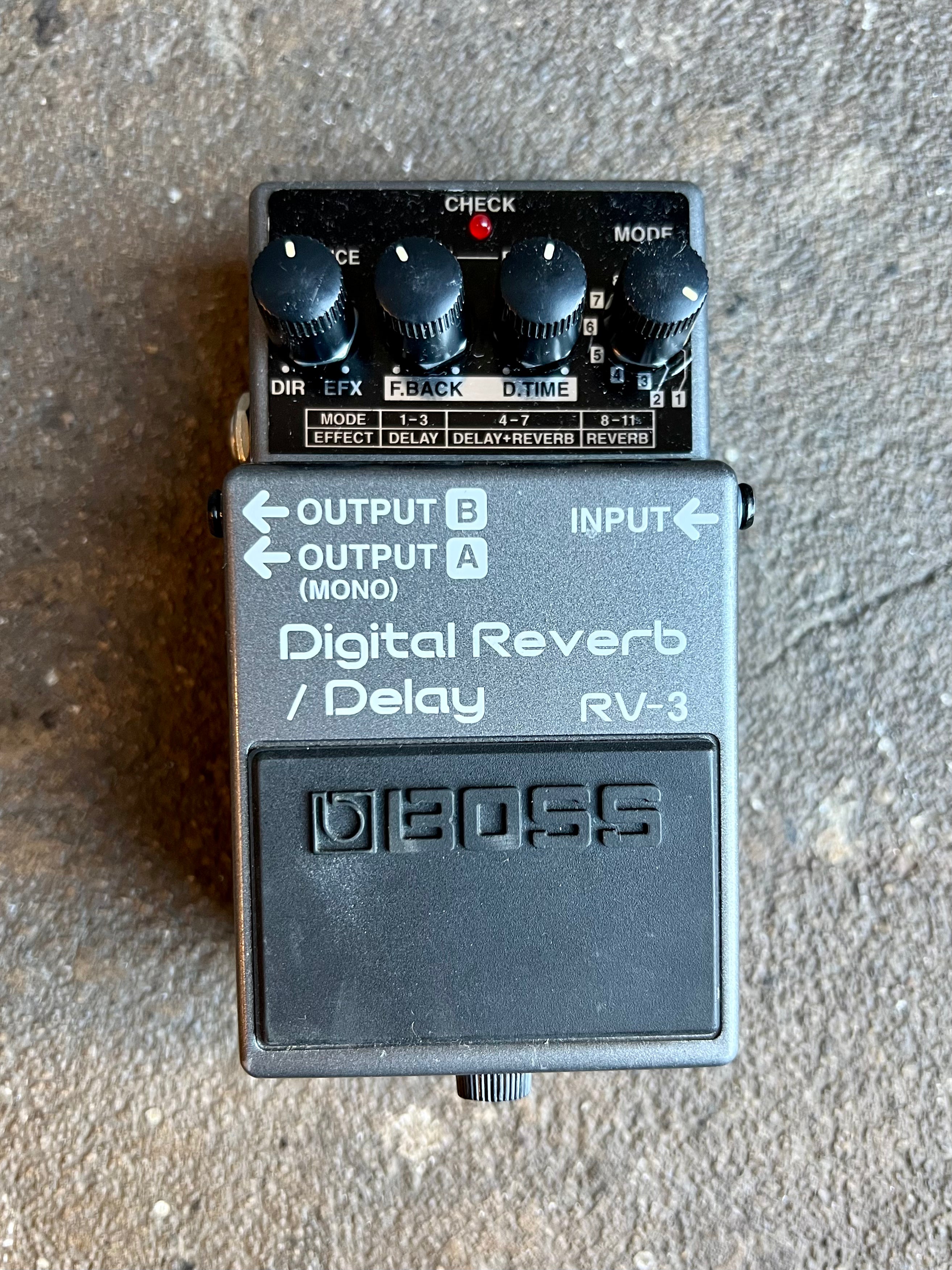 Used Boss RV-3 Digital Reverb/Delay