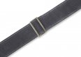 Levy's 2" Waxed Canvas Guitar Strap with Cotton Backing and Antique Brass Slide and Loop