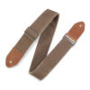 Levy's TEXTURES SERIES Traveler’ Waxed Canvas Guitar Strap