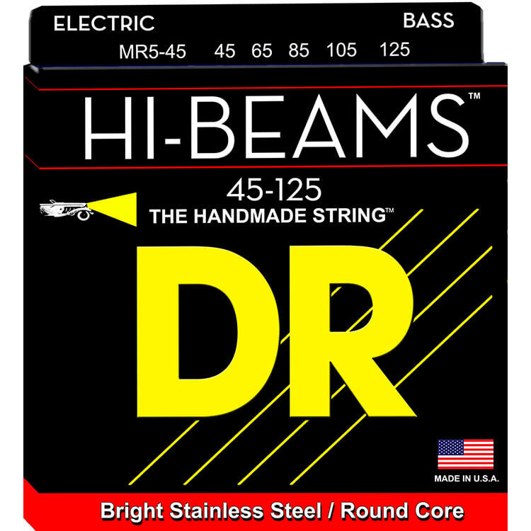 DR Strings MR5-45 Hi-Beam 5-string Bass