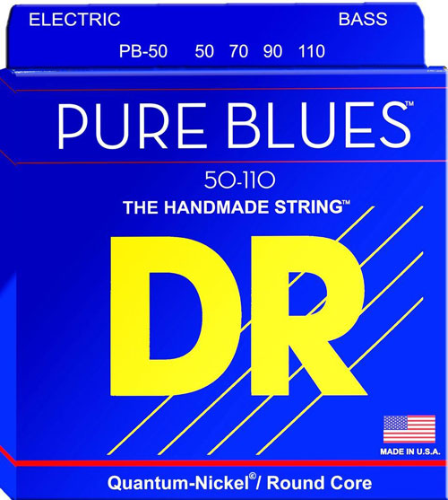 DR Strings Pure Blues Quantum-Nickel: 50, 70, 90, 110