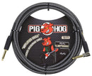 Pig Hog “Amp Grill“, 10ft 1/4"-1/4" Instrument Cable Right Angle