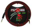 Pig Hog Tartan Plaid Instrument Cable, 10ft