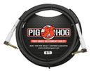 Pig Hog 6ft 1/4" Right Angle-1/4” Right Angle 8mm Inst. Cable