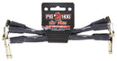 Pig Hog Lil' Pigs 6 patch cables, 4pk