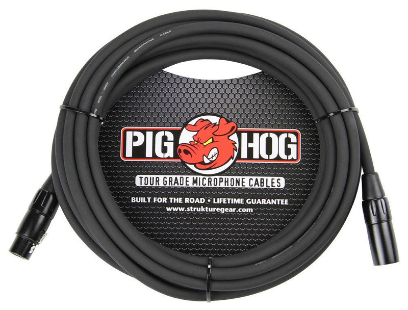Pig Hog XLR Microphone Cable, 25ft.