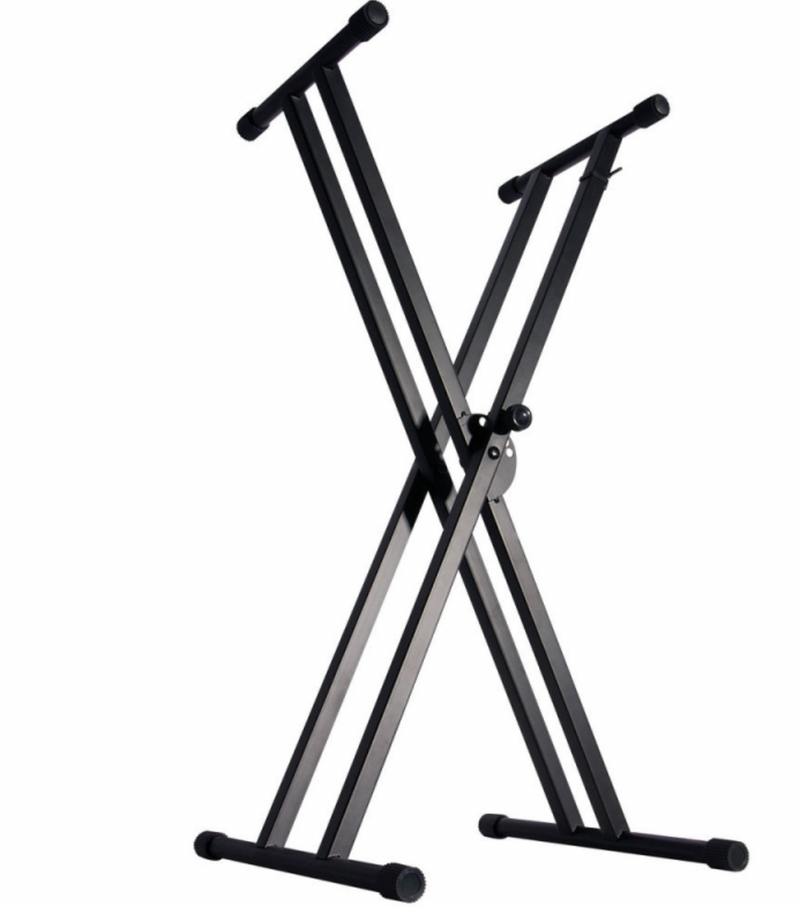On Stage KS7171 Double-X Keyboard Stand with Bolted Construction