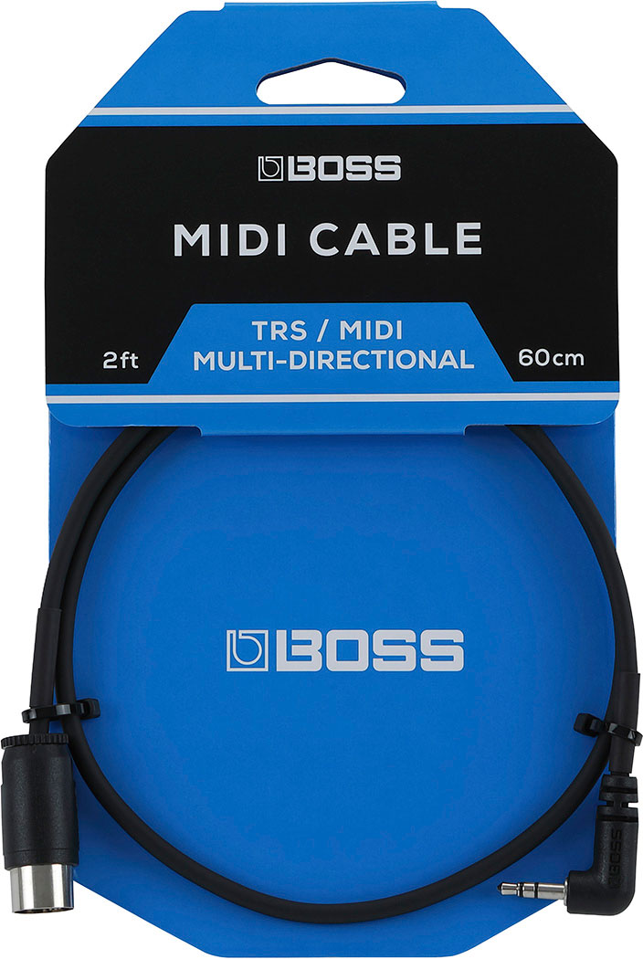 BOSS 2ft/60cm 3.5mm TRS/MIDI cable