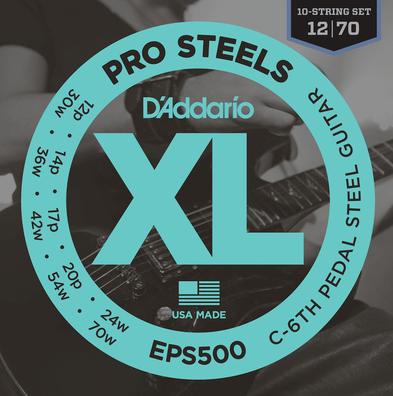 D’Addario EPS500 Pedal Steel Strings, C-6th