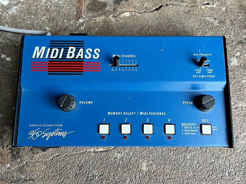 1986 360 Systems Midi-Bass