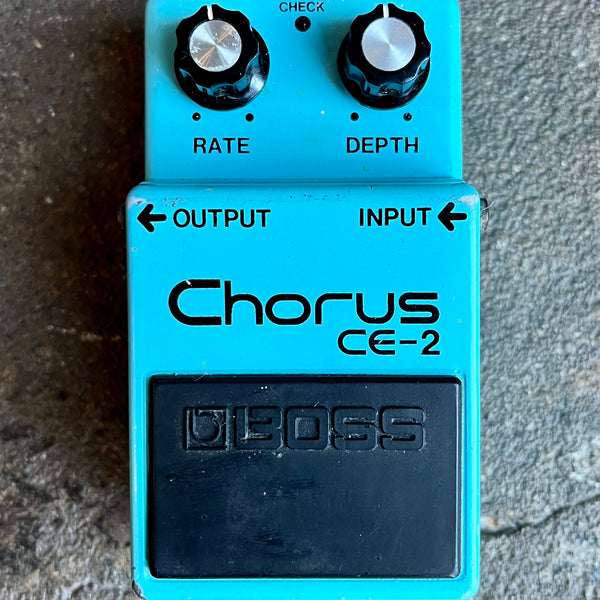 1980's Boss CE-2 Chorus Pedal (Black Label) MIJ