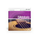 D'Addario EJ38H Phosphor Bronze Acoustic Guitar Strings, High Strung/Nashville Tuning, 10-27