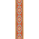 Eco-Comfort Persian Woven Guitar Strap, Orange
