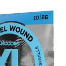 D'Addario EXL150H Nickel Wound Electric Guitar Strings, High-Strung/Nashville Tuning, 10-26
