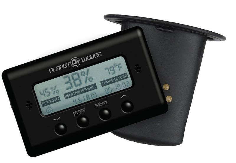 D'Addario Acoustic Guitar Humidifier with Digital Humidity & Temperature sensor