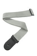 D'Addario Polypropylene Guitar Strap, Silver