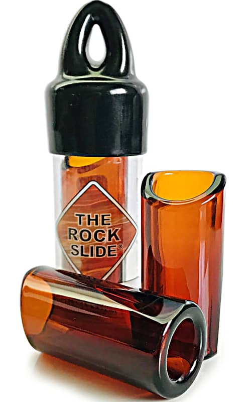 Rockslide Medium Amber Glass